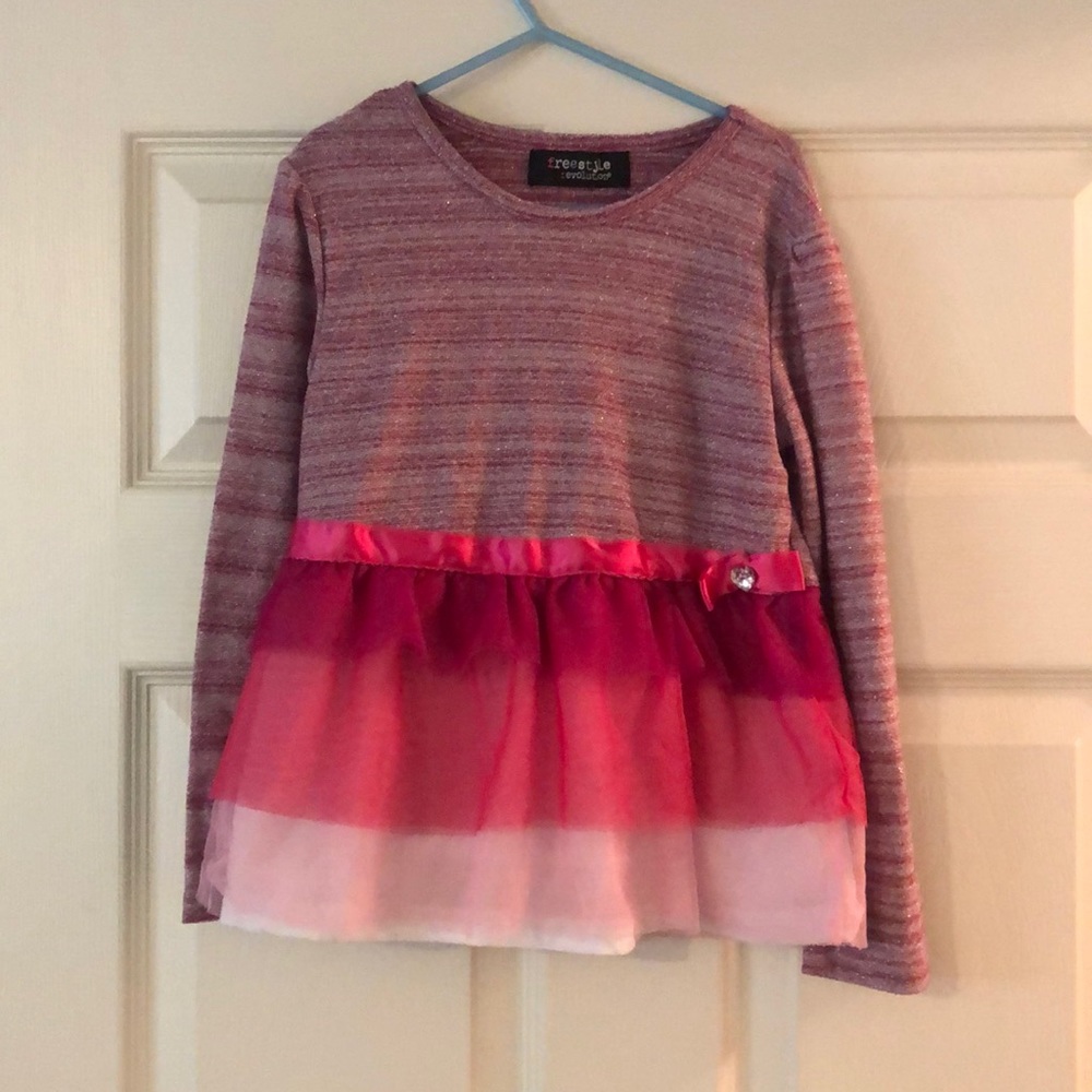 Sparkling pink Dressy shirt